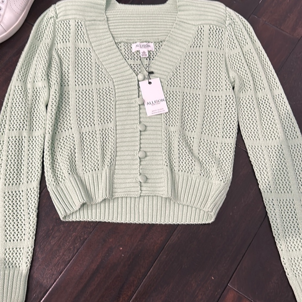 Brand new cardigan.